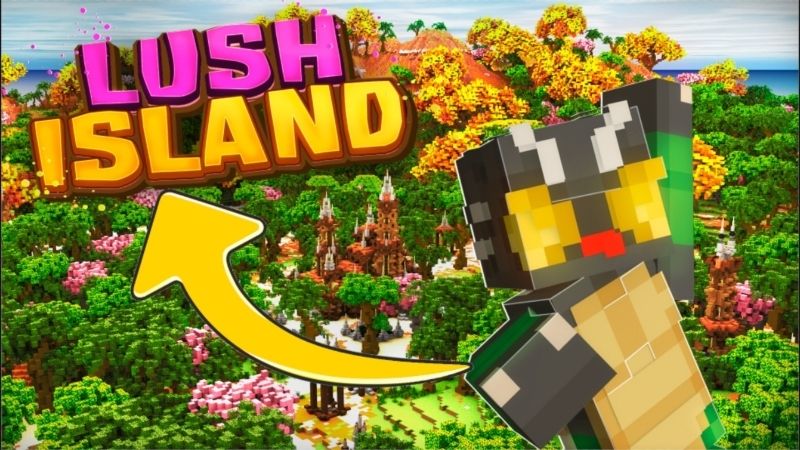 Lush Island on the Minecraft Marketplace by Giggle Block Studios