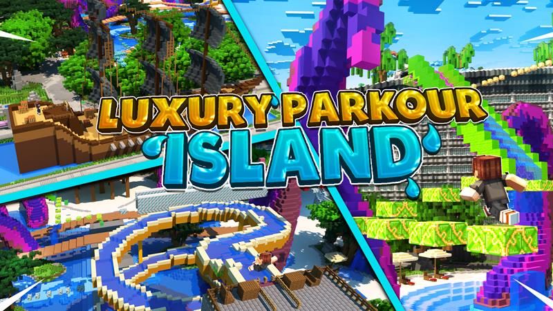 Luxury Parkour Island on the Minecraft Marketplace by Giggle Block Studios