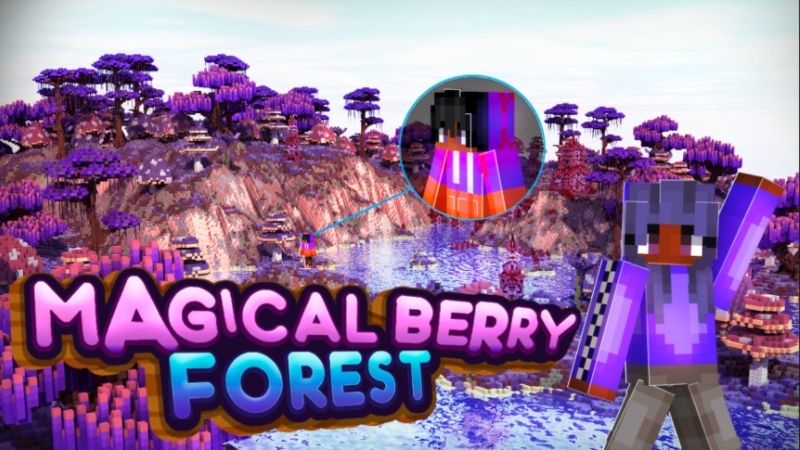 Magical Berry Forest on the Minecraft Marketplace by Giggle Block Studios