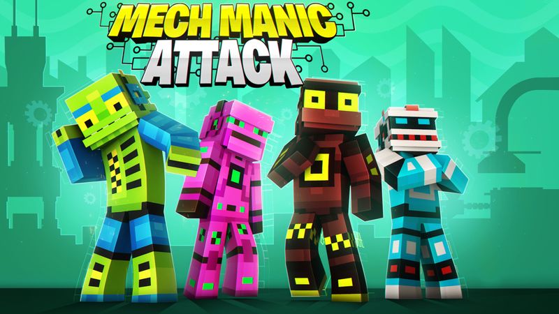 Mech Manic Attack on the Minecraft Marketplace by Giggle Block Studios