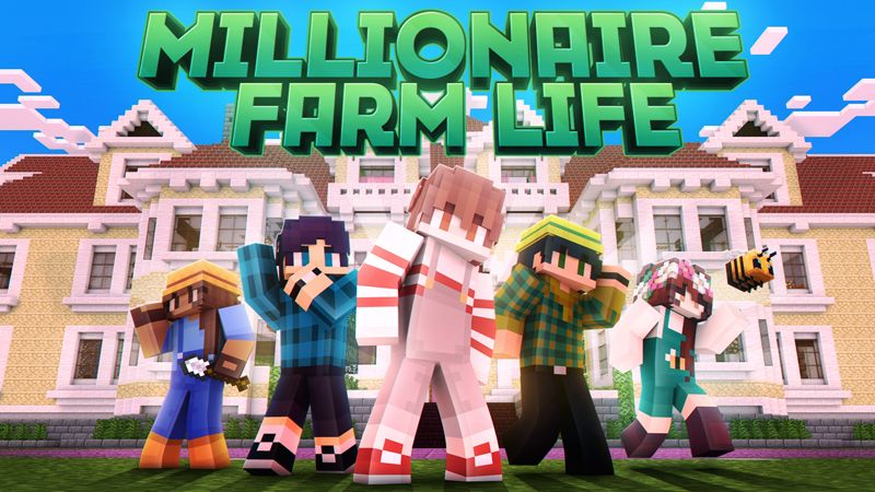 Millionaire Farm Life on the Minecraft Marketplace by Giggle Block Studios