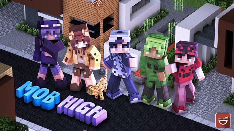 Mob High on the Minecraft Marketplace by Giggle Block Studios