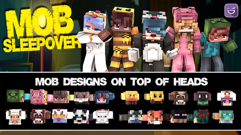 Mob Sleepover on the Minecraft Marketplace by Giggle Block Studios