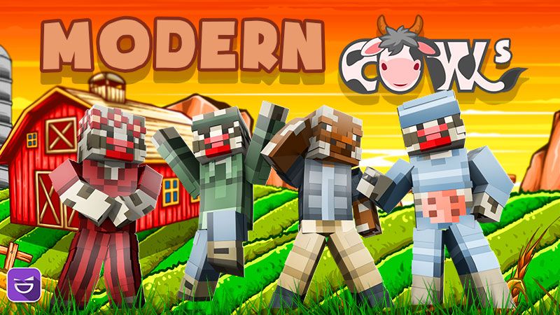 Modern Cows on the Minecraft Marketplace by Giggle Block Studios