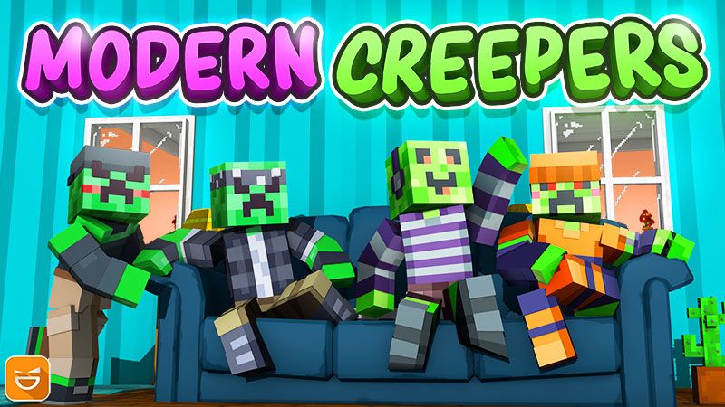 Modern Creepers on the Minecraft Marketplace by Giggle Block Studios