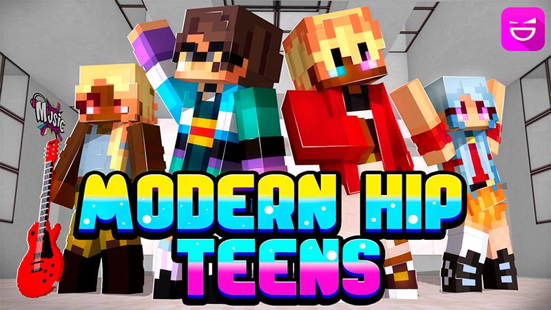 Modern Hip Teens on the Minecraft Marketplace by Giggle Block Studios