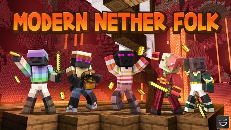 Modern Nether Folk on the Minecraft Marketplace by Giggle Block Studios