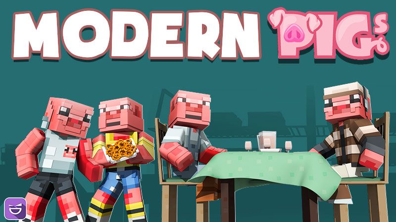 Modern Pigs on the Minecraft Marketplace by Giggle Block Studios