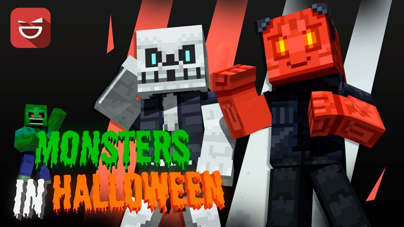 Monsters in Halloween on the Minecraft Marketplace by Giggle Block Studios