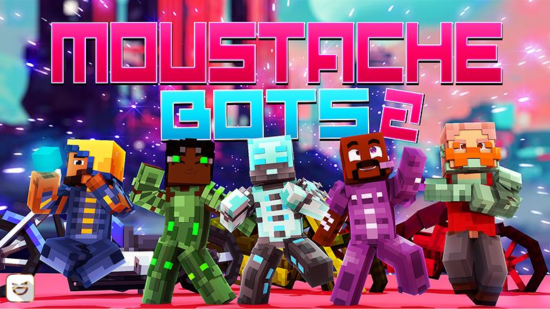 Moustache Bots 2 on the Minecraft Marketplace by Giggle Block Studios