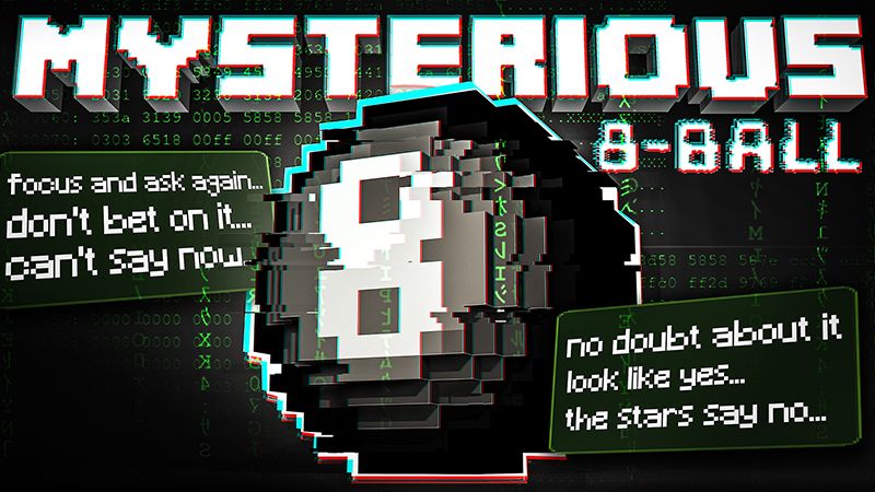 Mysterious 8 Ball on the Minecraft Marketplace by Giggle Block Studios