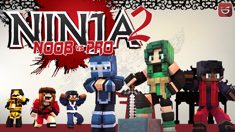 Ninja: Noob vs Pro 2 on the Minecraft Marketplace by Giggle Block Studios