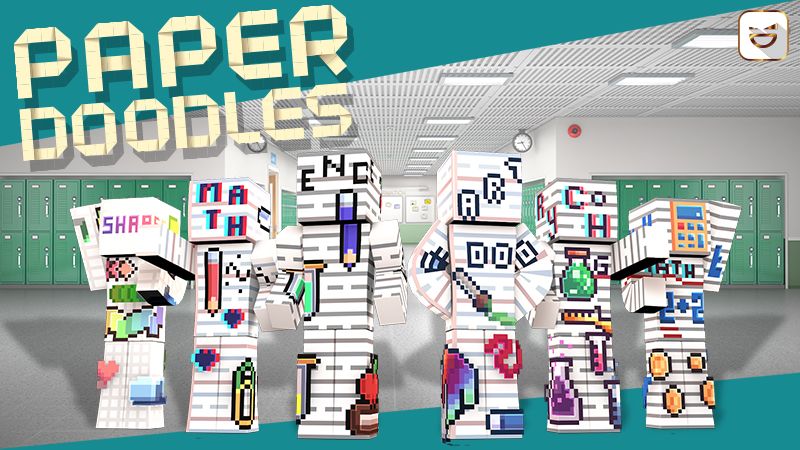 Paper Doodles: School Notes on the Minecraft Marketplace by Giggle Block Studios