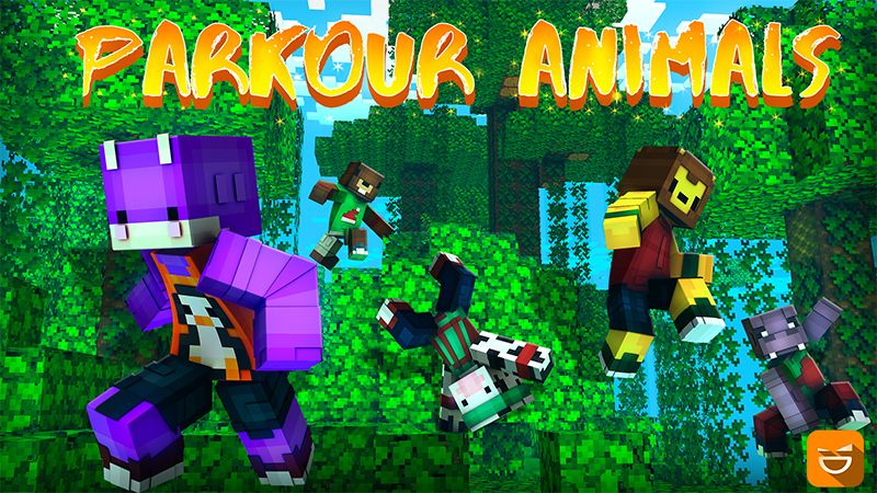 Parkour Animals on the Minecraft Marketplace by Giggle Block Studios