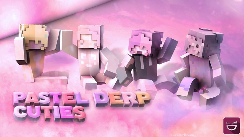 Pastel Derp Cuties on the Minecraft Marketplace by Giggle Block Studios