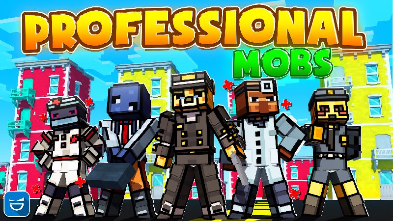 Professional Mobs on the Minecraft Marketplace by Giggle Block Studios