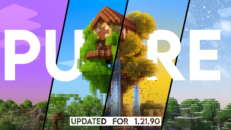 PURE Textures on the Minecraft Marketplace by Giggle Block Studios