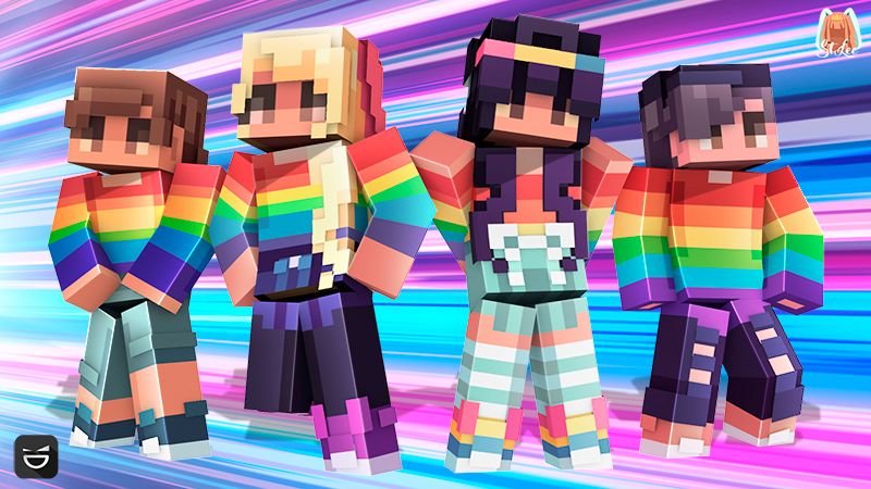 Rainbow Teens 2 on the Minecraft Marketplace by Giggle Block Studios