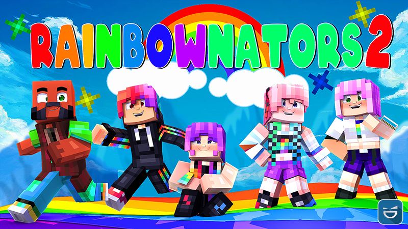 Rainbownators 2 on the Minecraft Marketplace by Giggle Block Studios