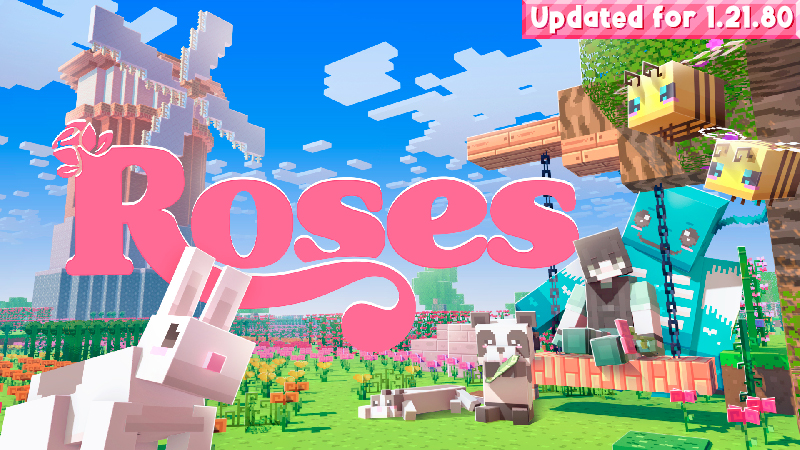 Roses on the Minecraft Marketplace by Giggle Block Studios