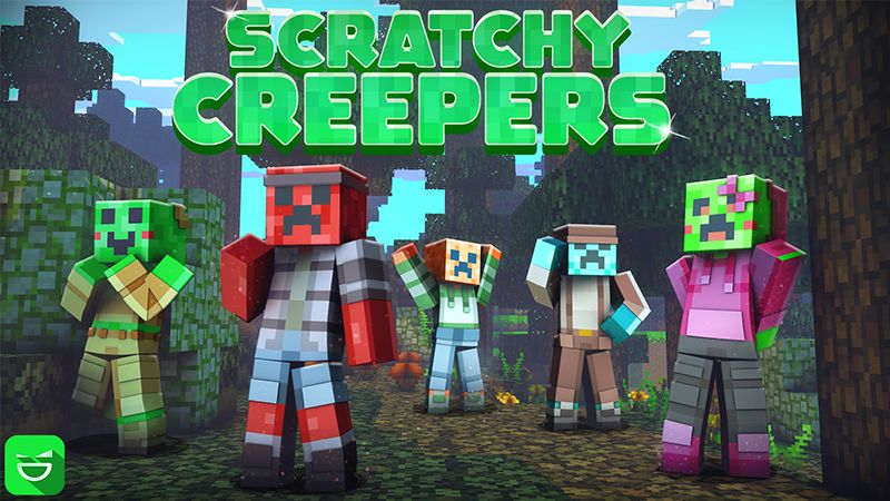 Scratchy Creepers on the Minecraft Marketplace by Giggle Block Studios