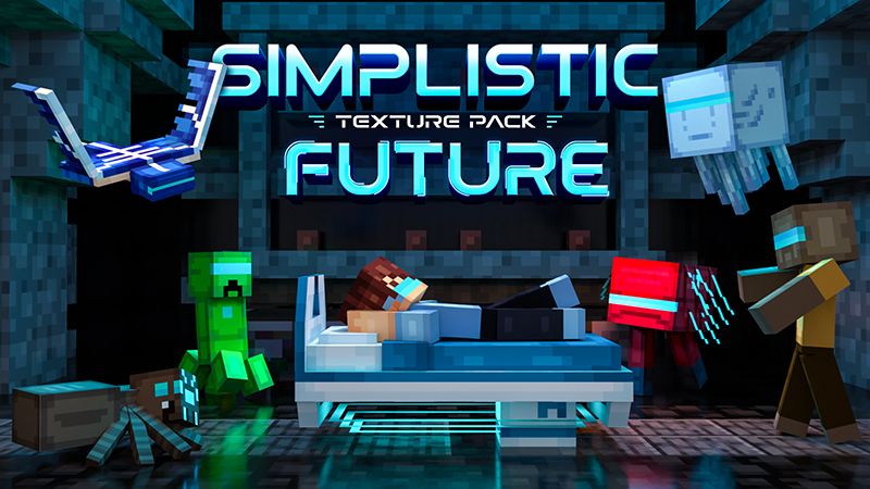 Simplistic Future Texture Pack on the Minecraft Marketplace by Giggle Block Studios