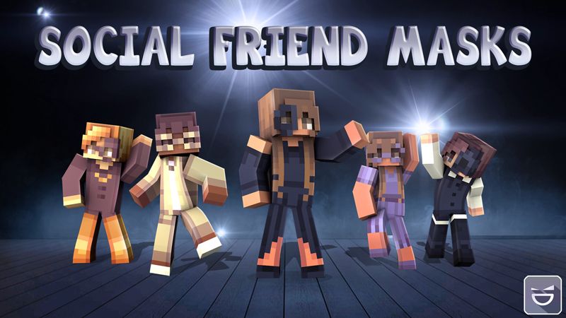 Social Friend Masks on the Minecraft Marketplace by Giggle Block Studios