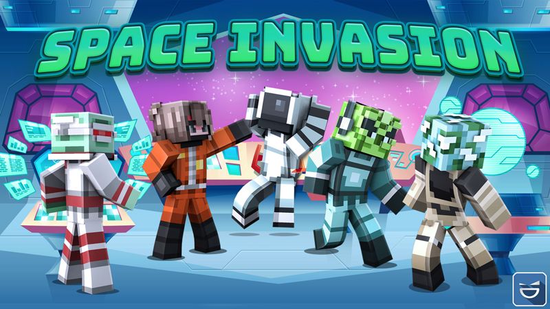 Space Invasion on the Minecraft Marketplace by Giggle Block Studios