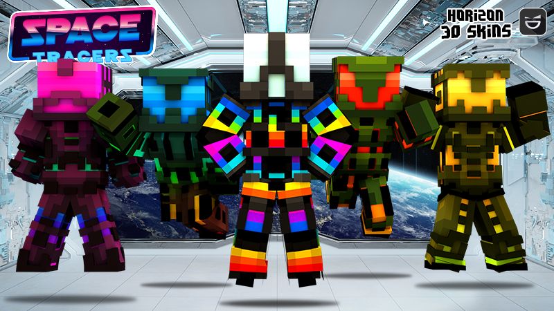 Space Tracers Horizon on the Minecraft Marketplace by Giggle Block Studios