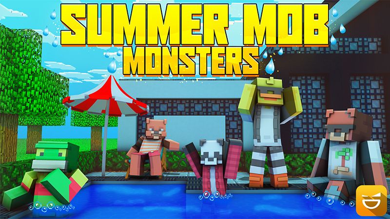 Summer Mob Monsters on the Minecraft Marketplace by Giggle Block Studios