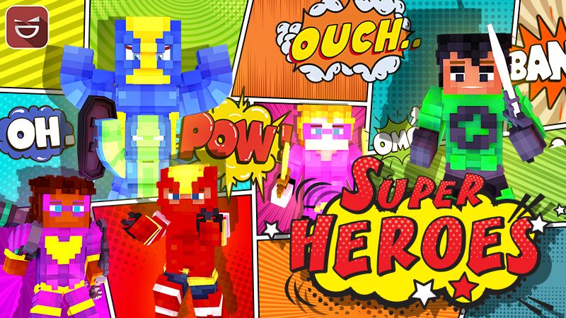 Super Heroes on the Minecraft Marketplace by Giggle Block Studios