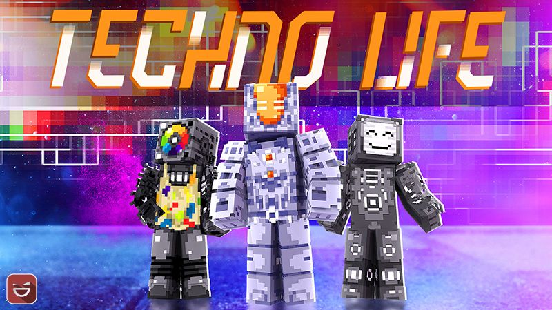 Techno Life on the Minecraft Marketplace by Giggle Block Studios