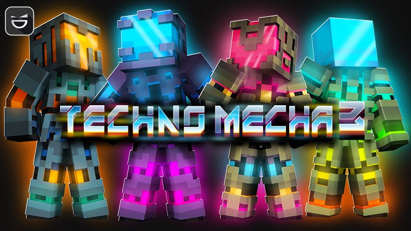 Techno Mecha 3 on the Minecraft Marketplace by Giggle Block Studios