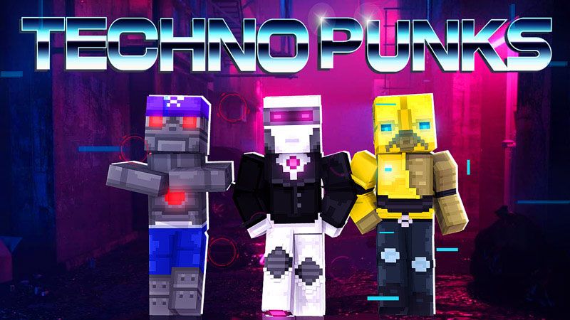 Techno Punks on the Minecraft Marketplace by Giggle Block Studios