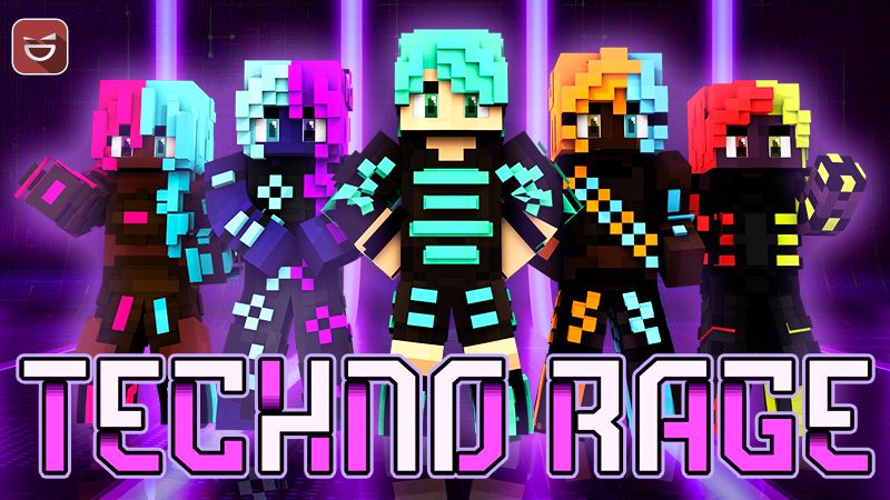 Techno Rage on the Minecraft Marketplace by Giggle Block Studios