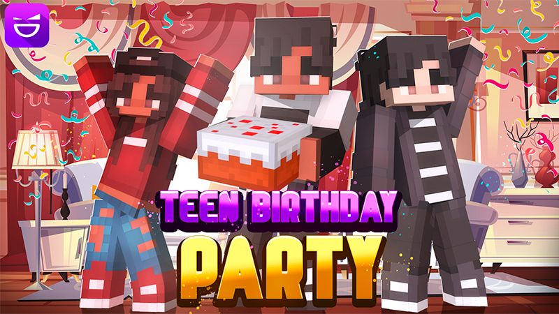 Teen Birthday Party on the Minecraft Marketplace by Giggle Block Studios