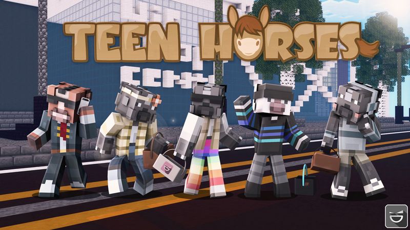 Teen Horses on the Minecraft Marketplace by Giggle Block Studios