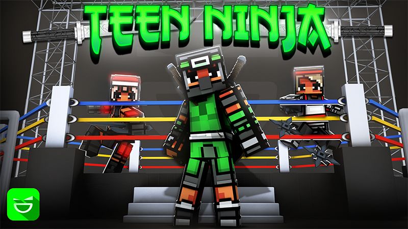 Teen Ninja on the Minecraft Marketplace by Giggle Block Studios