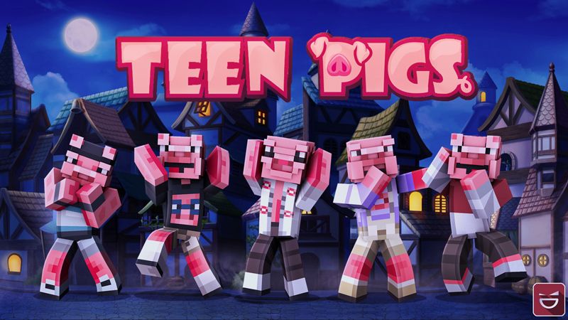 Teen Pigs on the Minecraft Marketplace by Giggle Block Studios