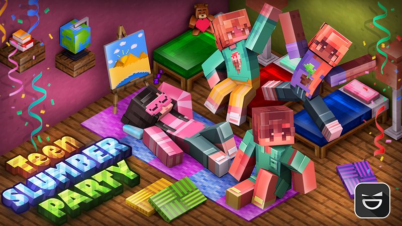 Teen Slumber Party on the Minecraft Marketplace by Giggle Block Studios