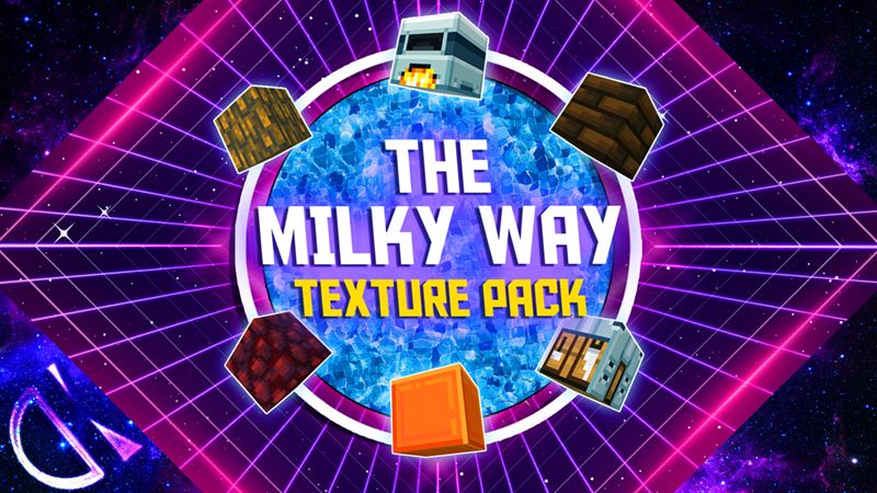 The Milky Way Texture Pack on the Minecraft Marketplace by Giggle Block Studios