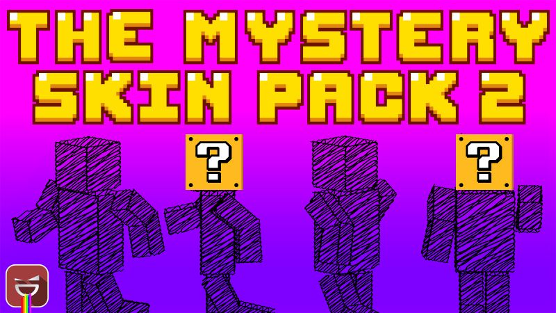 The Mystery Skin Pack 2 on the Minecraft Marketplace by Giggle Block Studios