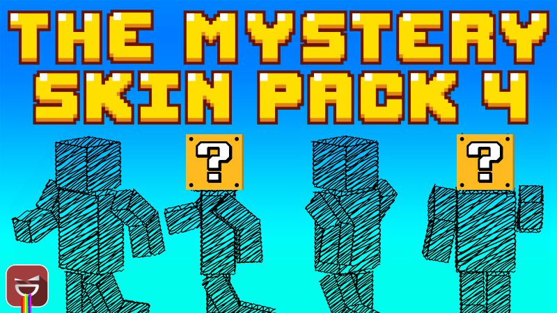 The Mystery Skin Pack 4 on the Minecraft Marketplace by Giggle Block Studios