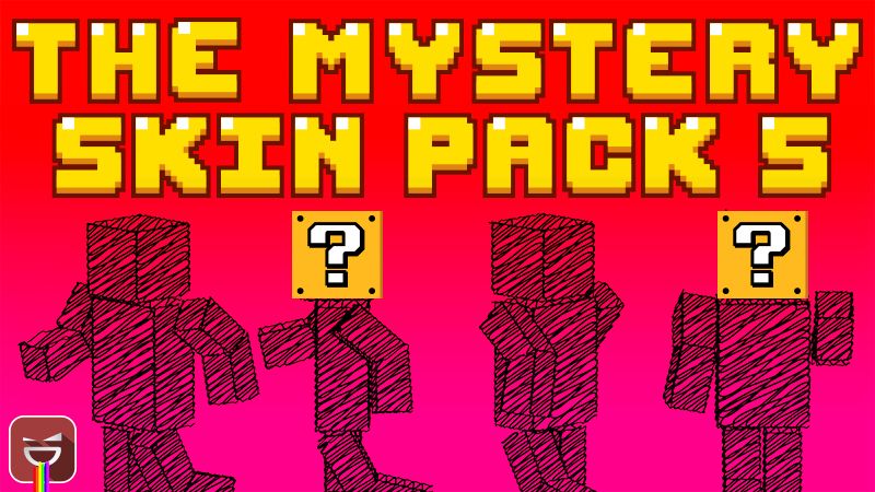 The Mystery Skin Pack 5 on the Minecraft Marketplace by Giggle Block Studios