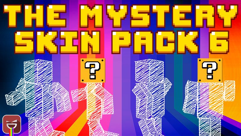 The Mystery Skin Pack 6 on the Minecraft Marketplace by Giggle Block Studios