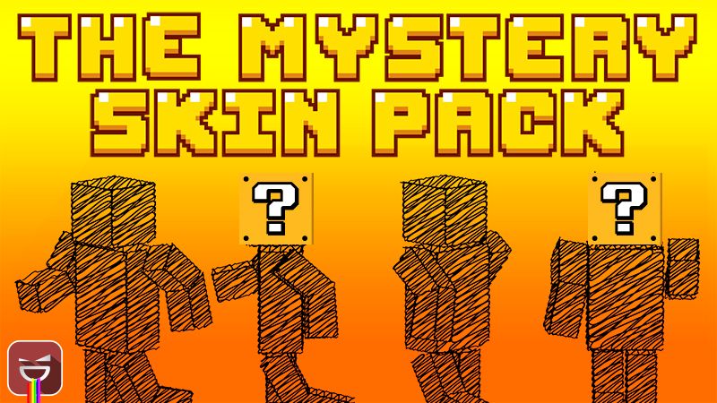 The Mystery Skin Pack on the Minecraft Marketplace by Giggle Block Studios