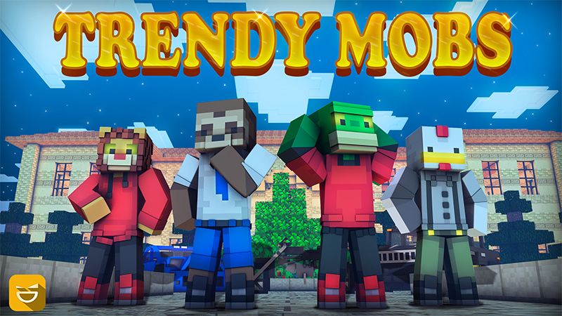 Trendy Mobs on the Minecraft Marketplace by Giggle Block Studios