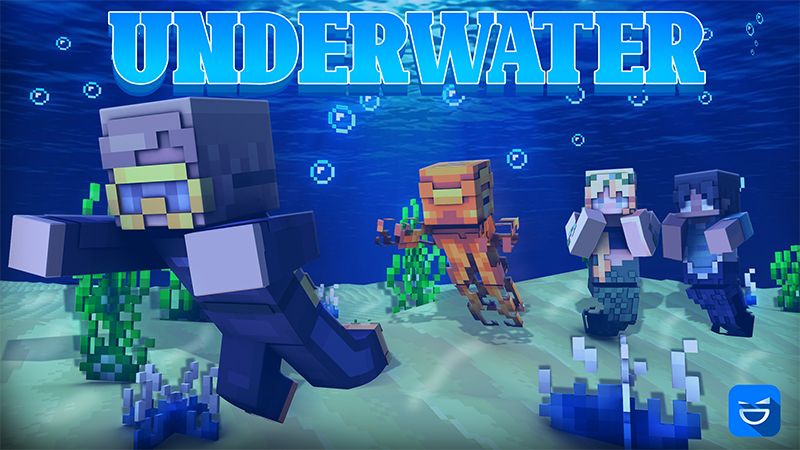 Underwater on the Minecraft Marketplace by Giggle Block Studios