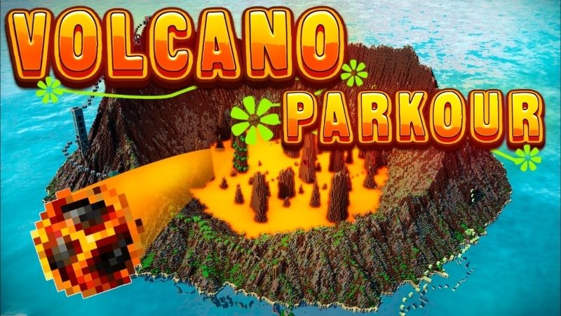 Volcano Parkour on the Minecraft Marketplace by Giggle Block Studios