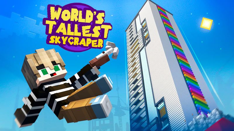 World's Tallest Skyscraper on the Minecraft Marketplace by Giggle Block Studios